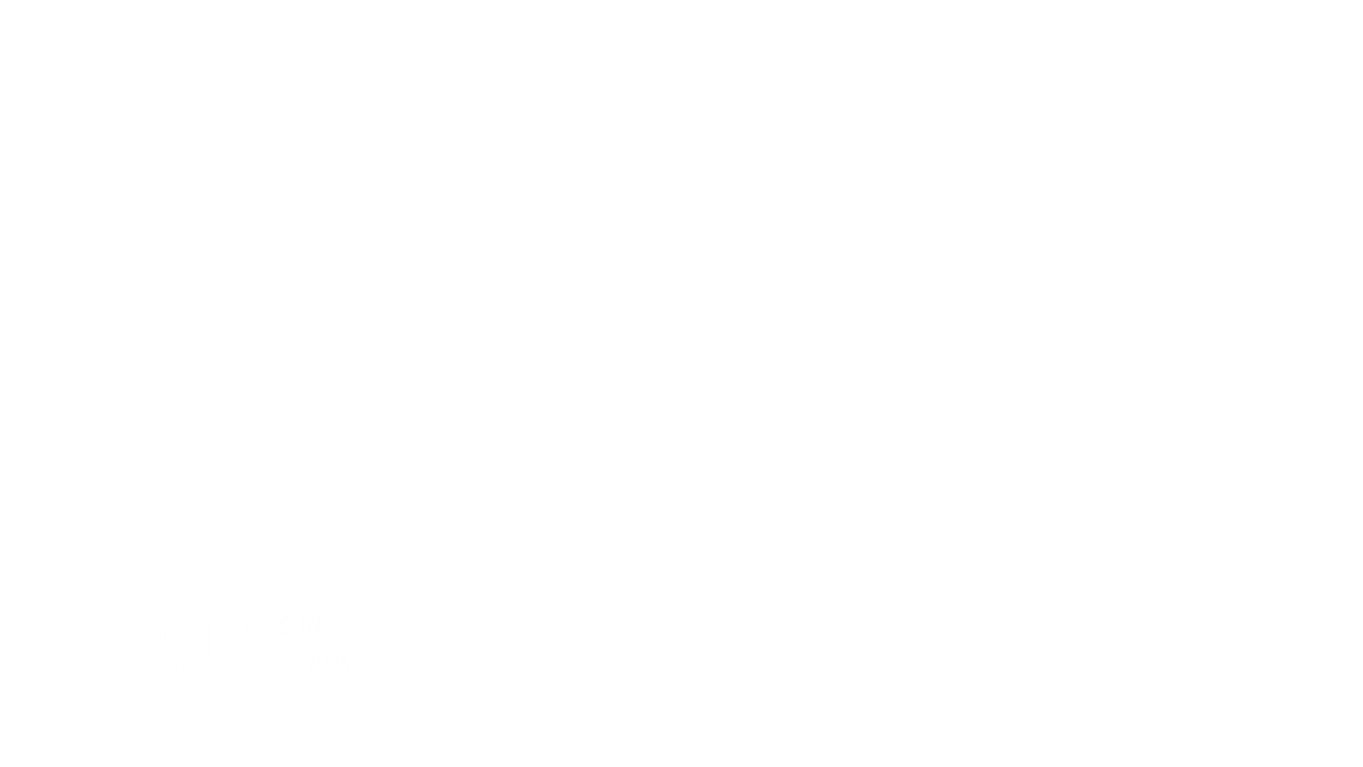 KK Bar 結束時間 9/13